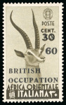Stamp of Italy » Italy and Areas Collections and Lots 1941-48 Occupazione Britannica: Collezione piuttosto avanzata formata da esemplari nuovi montata 