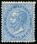 Stamp of Italy » Regno d'Italia Insieme composto da 24 francobolli nuovi, 40 c. DLR