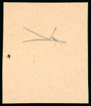 Stamp of Italy » Base Atlantica  1943, due saggi unici di posta aerea su "Imperiale" da 5 l. e 10 l. soprastampa II tipo