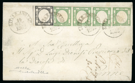 Stamp of Italian States » Naples 1862, Provincie Napoletane, lettera del 14 settembre