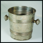 Stamp of Olympics » 1936 Berlin » Other Memorabilia Airforce Regiment "General Goering" hand engraved champagne bucket in silvered metal presented to Gerhard Gustmann