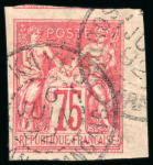 Stamp of Colonies françaises » Colonies Francaise Collections et Lots 1850-1938, Collection spécialisée sur les oblitérations