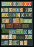 Stamp of France » Collections 1849-1900, Collection à l'ancienne avec plus de 470