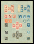 Stamp of France » Collections 1849-1900, Collection à l'ancienne avec plus de 470