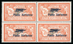 Stamp of France » Poste Aérienne 1927, Bloc de 4 Salon de l'aviation et de la navigation