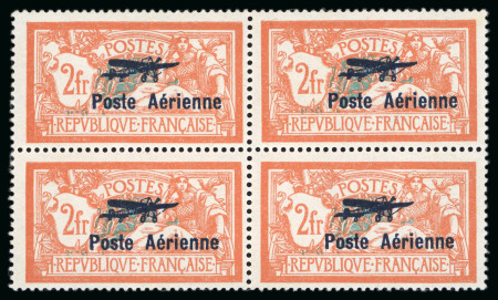 Stamp of France » Poste Aérienne 1927, Bloc de 4 Salon de l'aviation et de la navigation