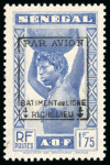 Stamp of France » Poste Aérienne 1943, Poste aérienne militaire Y&T PAM 6 et 7 ** timbres
