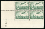 Stamp of France » Poste Aérienne 1936, Coin daté Avion survolant Paris Y&T PA 14b 50