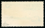 Stamp of Colonies françaises » Côtes des Somalis 1947, Spectaculaire variété récemment découverte