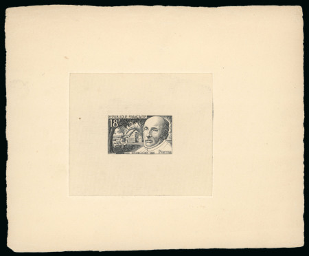 Stamp of France » Émissions à partir de 1900 1957, Épreuve d’artiste de la version non émise