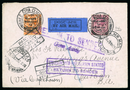 Stamp of Ireland » Airmails 1925 Irish Acceptances for last temporary Airmail Service