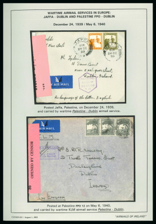 Stamp of Ireland » Airmails 1932-1939 Irish Acceptance for Airmail Services to