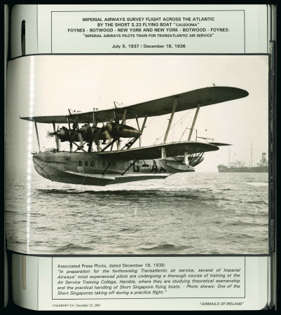 Stamp of Ireland » Airmails 1935-1939 Airmail Services to the various destination