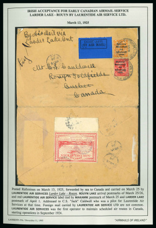 Stamp of Ireland » Airmails 1918-1933 Airmail Transatlantic Services: Attractively