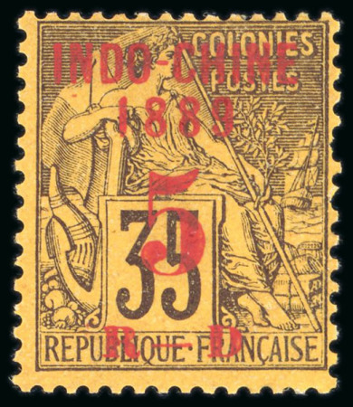 Stamp of Colonies françaises » Indochine 1889-1941, Collection de timbres proprement montée