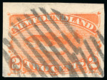 Stamp of Canada » Newfoundland 1887-96 group of five imperforate stamps, four cancelled and one with original gum