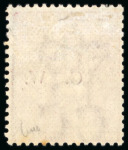 Stamp of South Africa » Griqualand West 1877 1d carmine-red, wmk CC, perf.14, without frame line, with type 1 "G.W." overprint