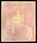 Stamp of Mauritius » 1858-62 Britannia Issues (SG 26-35) 1858-62 (9d) magenta, two shades, one mint o.g. other regummed, plus (6d) vermilion unused