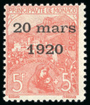 Stamp of Colonies françaises » Monaco 1885-1975, Collection complète Poste, PA et BF **