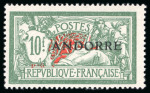 Stamp of Colonies françaises » Andorre (Poste française) 1931-2001, Collection complète avec PA et taxe **,