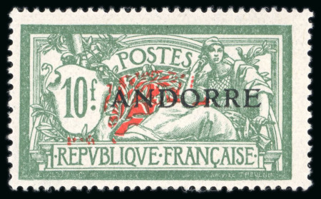 Stamp of Colonies françaises » Andorre (Poste française) 1931-2001, Collection complète avec PA et taxe **,