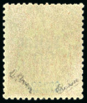 Stamp of Colonies françaises » Congo 1900, Y&T n°25 O 20 centimes brique sur vert surchargé