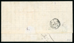 Stamp of France » Emission de Bordeaux 1870 1871, Lettre de Constantinople pour Marseille avec