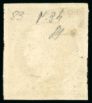 Stamp of Greece » Large Hermes Heads » 1868-69 Cleaned plates 2L Dull grey-bistre, on thin paper, large to very large
