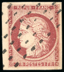 Stamp of France » Collections 1849-1919, Intéressant groupe de timbres dont Cérès