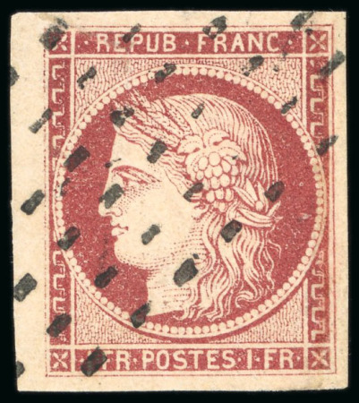 Stamp of France » Collections 1849-1919, Intéressant groupe de timbres dont Cérès