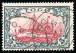 Stamp of Large Lots and Collections German Colonies: 1900-19, Group of used 41 high values (Mi. €7'800+).