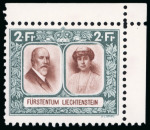 Stamp of Large Lots and Collections Liechtenstein: 1912-65 Mint collection in a GBE printed album, practically complete with vast majority mint n.h.