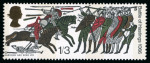 Stamp of Great Britain » Queen Elizabeth II 1966 Battle of Hastings, phosphor, mint n.h. with lilac omitted variety