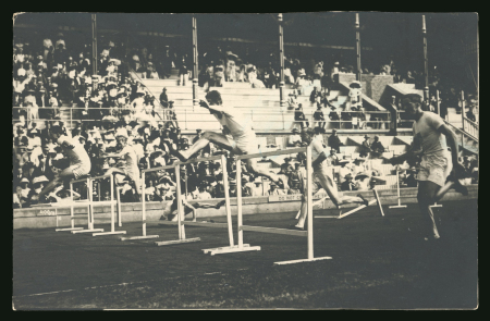 Stamp of Olympics » 1912 Stockholm » Postcards 1912 Stockholm group of 17 postcards incl. real photo pc of the men's 110m hurdles