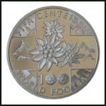 Stamp of Thematics » Sport and Games » Football 2004 FIFA Centenary set of 4 gold and 4 silver coins in a wooden presentation case
