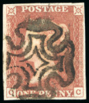 Stamp of Large Lots and Collections 1840-1852 GB Queen Victoria collection of over 700 penny reds predominately four margins pl. 1b to 170