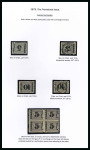 Stamp of Large Lots and Collections EGYPT - 1879 SURCHARGES: Attractive specialised assembly