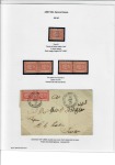 Stamp of Large Lots and Collections EGYPT - SECOND ISSUE: 1867 Attractive specialised assembly
