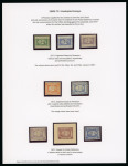 Stamp of Large Lots and Collections EGYPT - SECOND ISSUE: 1867 Attractive specialised assembly