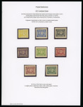 Stamp of Large Lots and Collections EGYPT - SECOND ISSUE: 1867 Attractive specialised assembly