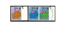 Stamp of Great Britain » Queen Elizabeth II 1973 European Communities set of three imperf. imprimaturs