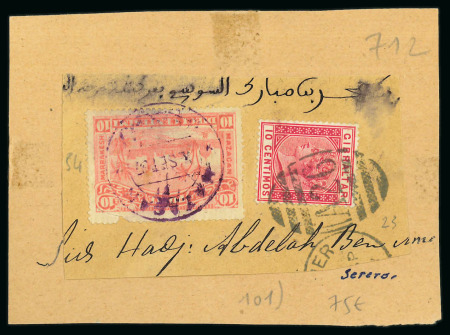 Stamp of Large Lots and Collections MAROCCO LOCALS: 1897-99 Attractive group of mint, used,