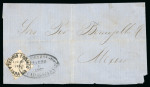 Stamp of Large Lots and Collections MEXICO - GUADALAJARA: 1867  Attractive array of mostly