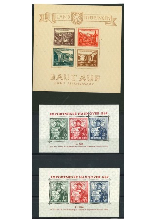 Stamp of Germany » Germany Collections and Large Lots GERMANY: 1946-1949 Soviet Zone, etc.