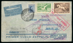 Stamp of Large Lots and Collections Airmails & Zeppelins: 1912-77, Group of 70+ covers, cards and picture postcards