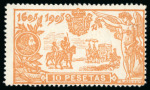 Stamp of Spain 1905 "El Quiote" mint n.h. set of 10