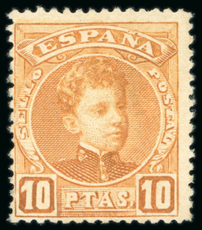 Stamp of Spain 1901-05 Alfonso XIII mint n.h. set of 15, fine to very
