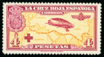 Stamp of Spain 1926 Red Cross airmails and 1927 Alfonso Anniversary sets of 14 and 15