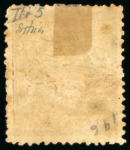 Stamp of United States » U.S. Possessions » Puerto Príncipe 1898 3c on 1c black-violet, fourth printing, position 5, mint, well positioned