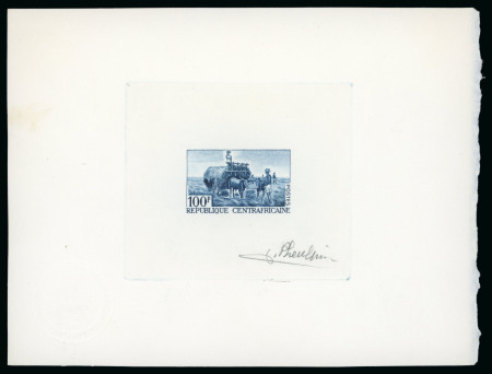 Stamp of Large Lots and Collections French Colonies (former): 1965-83 Collection of over